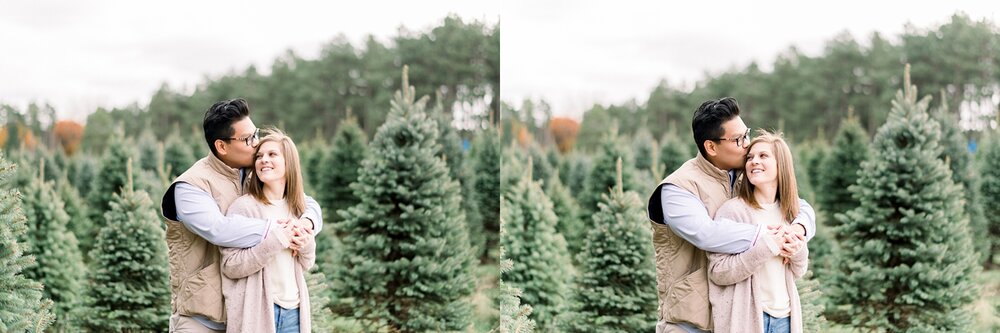  Christmas Tree Farm Proposal | High End Photography | High End Photographer | Luxury Photographer | Living Photography MN | Living Photography | Olivia Beyers | Minneapolis Wedding Photographer | Light and Airy Wedding Photographer | Surprise Proposal | Noble Presets 