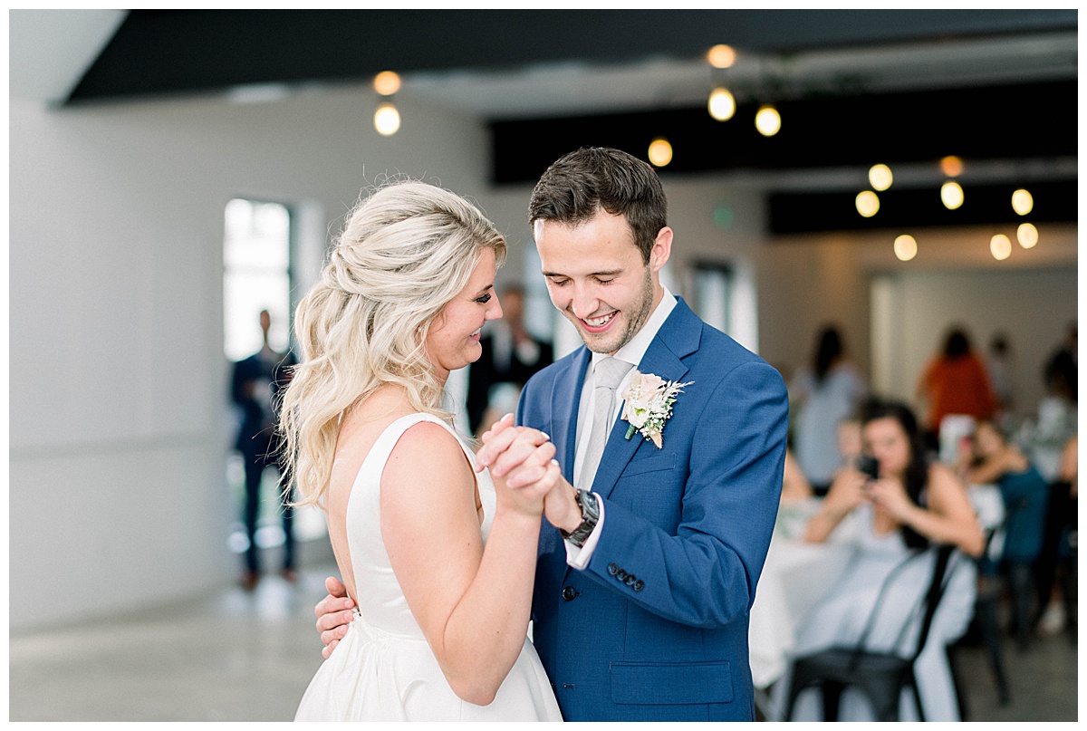 Pinewood couple first dance