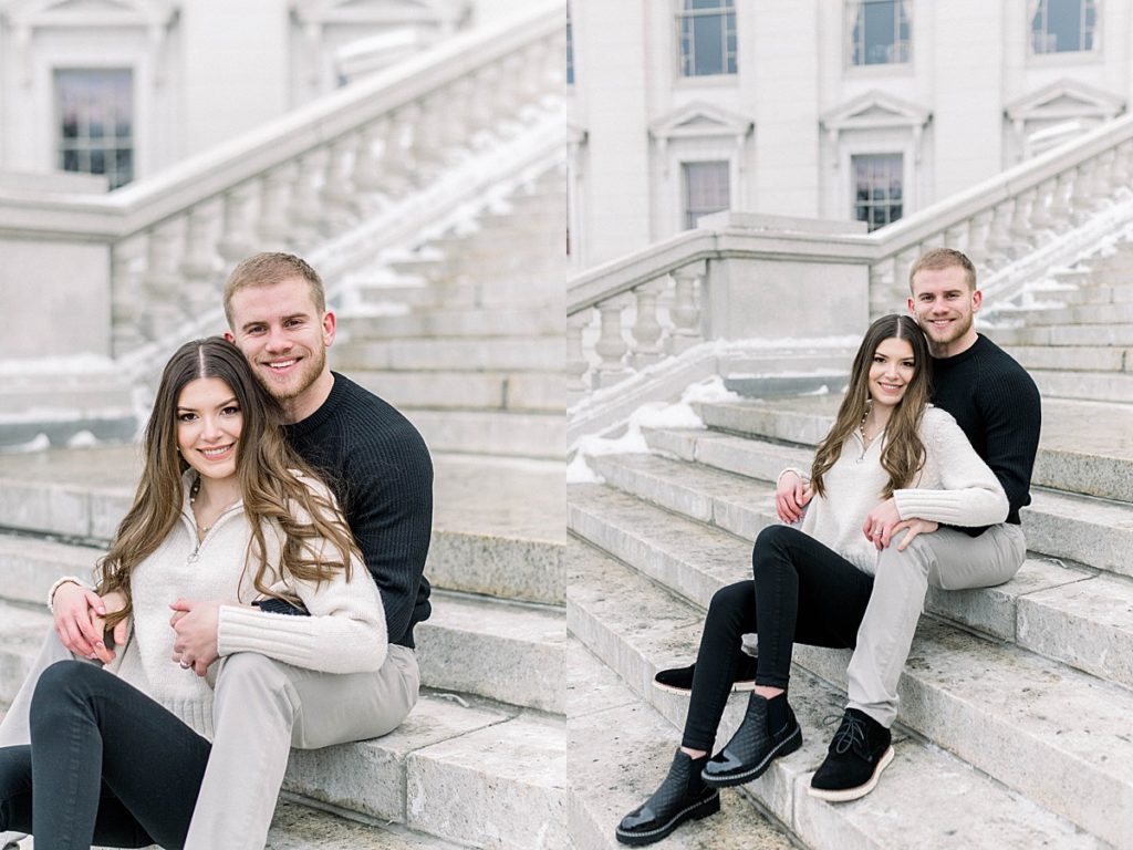 Madison Wisconsin engagement pictures